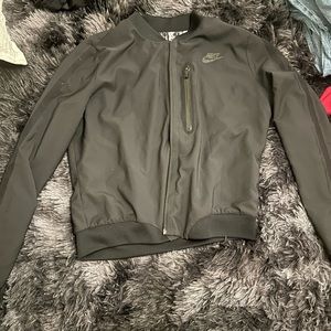 black, nike zip up, XSmall, almost brand new, barely worn